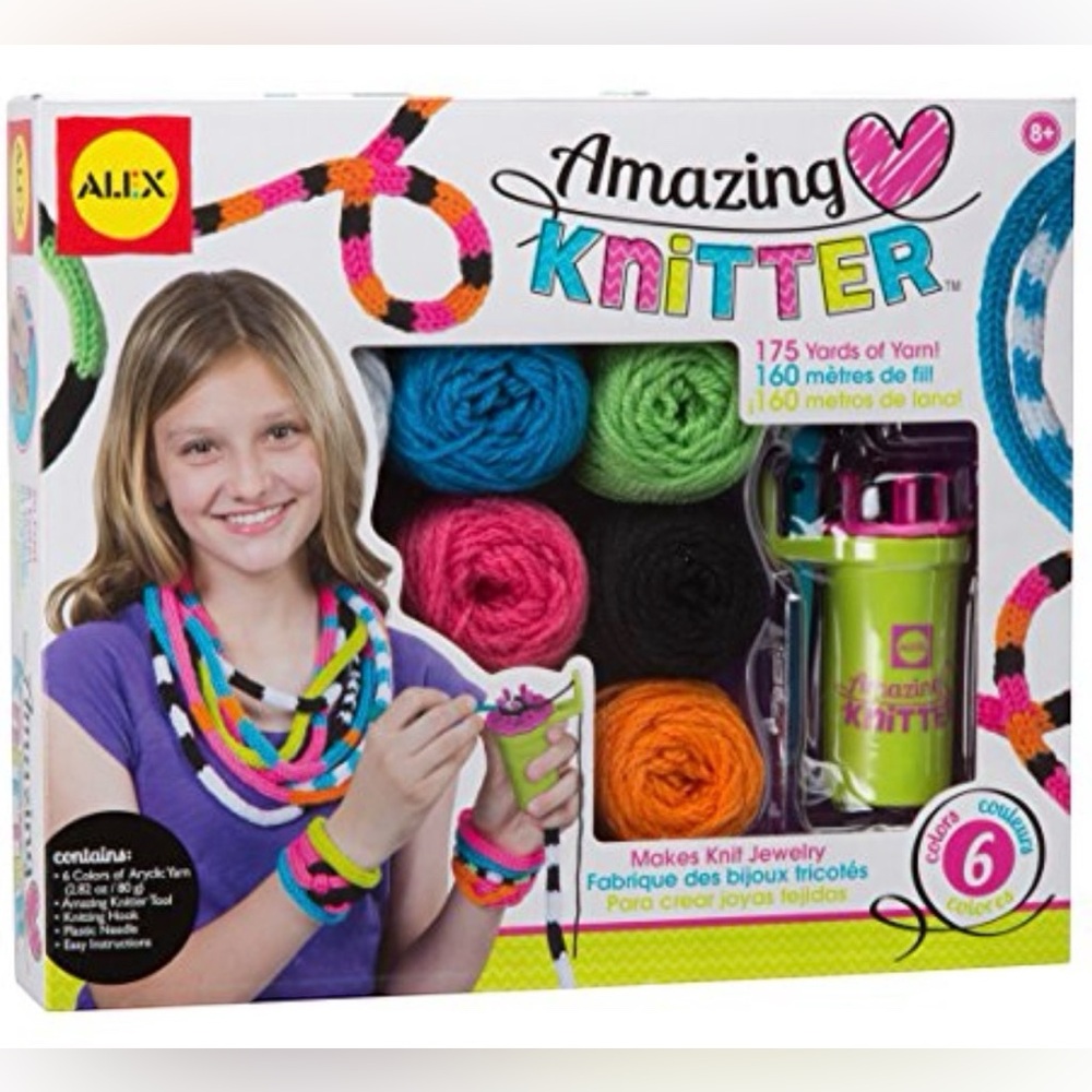 ALEX Toys Craft Amazing Knitter NIB